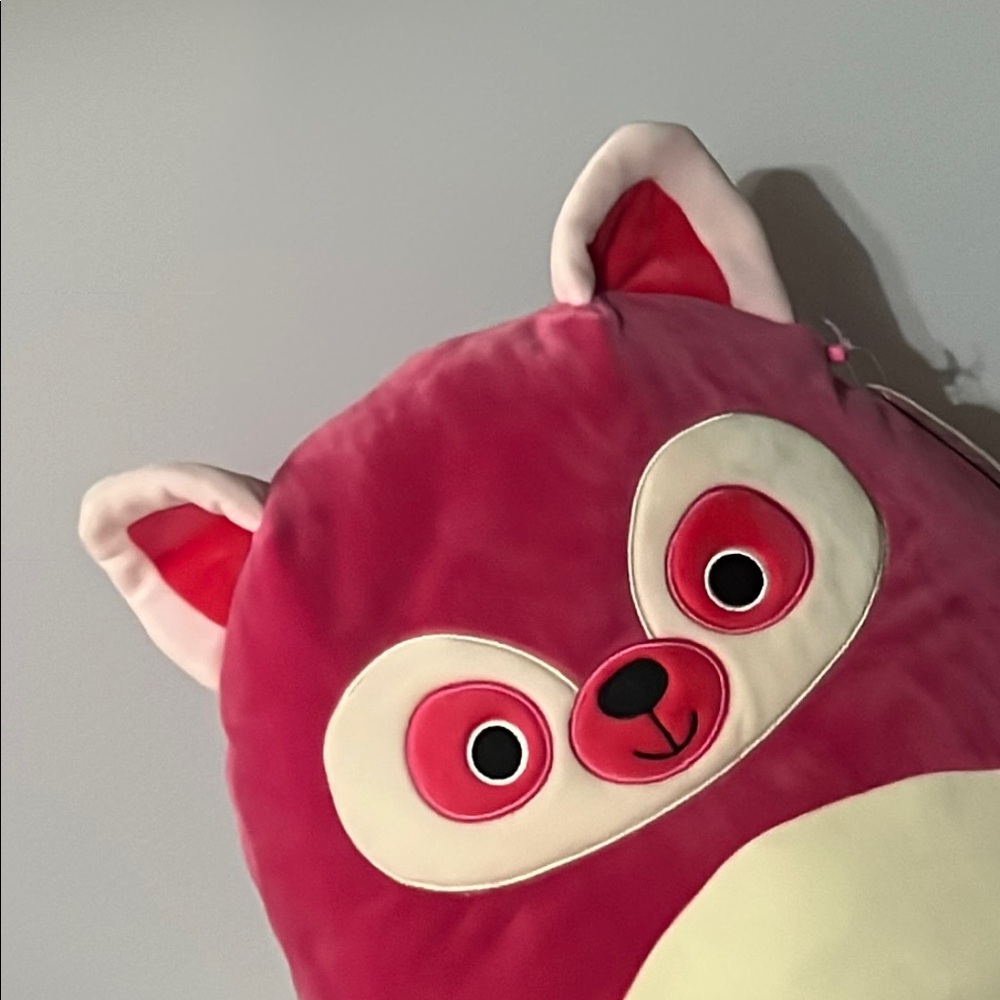Kellytoy Pink and Cream Plush Animal Bag - Lucia
